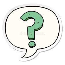 Find the perfect question mark cartoon stock photo. A Creative Cartoon Question Mark And Speech Bubble Sticker Stock Vector Illustration Of Character Doodle 152898689