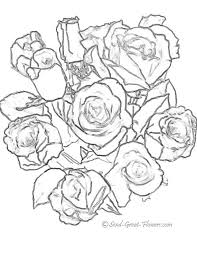Roses are the most popular gift flowers around the world. Coloring Pages Of Roses Coloring Home