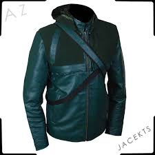 Green Arrow Leather Jacket