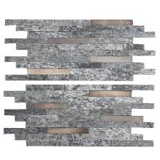 My first hope if possible, keep it light and neutral because of the open concept. Aspect Collage Peel Stick Stone Backsplash Tiles 2 Pack At Menards