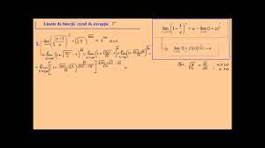 Often, particularly with fractions, l'hôpital's rule can help in cases where one term with infinite limit is subtracted from another term with infinite limit. Calculul Unor Limite De Functii