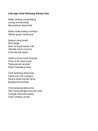 19,372 likes · 88,918 talking about this. Lirik Lagu