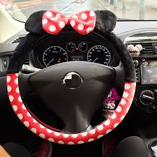 Maybe you would like to learn more about one of these? Cartoon Cute Mickey Car Steering Wheel Cover Short Plush Steering Covers Cases For Sweet Girls Auto Supplier Buy At The Price Of 13 95 In Aliexpress Com Imall Com