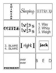 What is a rebus puzzles. Rebus Puzzle Pack Rebus Puzzles Brain Teasers For Kids Printable Brain Teasers