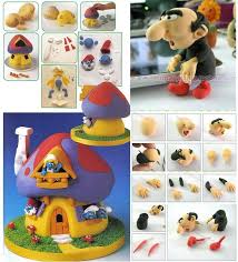 Smurf Cakes Pasta Tasarimi Pasta Dekorasyon Teknikleri Seker Hamuru