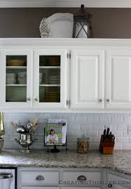 A small moldy patch on a particleboard my photo above shows that leaks in or below the dishwasher were affecting the lower left side of the. That Space Above The Cabinets Creating This Life