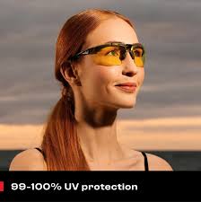 NoCry Yellow Safety Glasses for Men