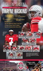 Record Breaking Sophomore Season Results In Ohio State Qb Dwayne Haskins Being Named Heisman Trophy Finalist Buckeye Sports Bulletin