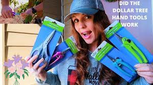 A closer look at the garden tools. Testing Dollar Tree Garden Hand Tools Did They Work Or Fall Apart Youtube