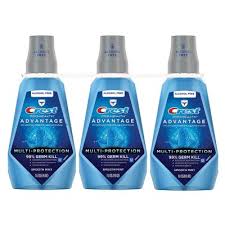 4.7 out of 5 stars based on 23 product ratings(23). Crest Pro Health Advantage Mouthwash Alcohol Free Multi Protection Smooth Mint 33 8 Fl Oz 3 Pk Sam S Club
