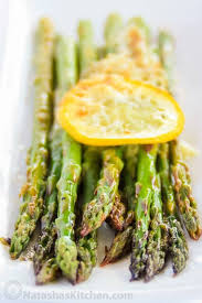 Baked Asparagus With Lemon Butter And Parmesan Natashaskitchen Com Asparagus Recipes Baked Baked Asparagus Asparagus Recipe