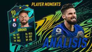 Two new player moments cards have been released, with olivier giroud and adrien rabiot available to unlock through objectives and sbcs respectively. Fifa 21 Analisis De Giroud Moments Gratuito Esta Carta Si Es Competitiva