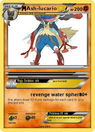 Mime from time to time. Pokemon Ash Lucario 2