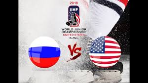 Встреча закончилась со счетом 5:3. Rossiya Ssha 1 4 Finala Molodezhnyj Chempionat Mira Po Hokkeyu 2018 Youtube