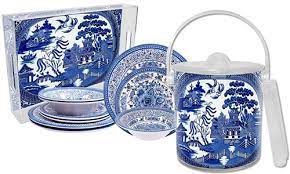 Larger serving pieces carry obviously modern words such as dishwasher safe but smaller pieces are. Summer On The Porch With Marye Kelley Blue Willow My Design42