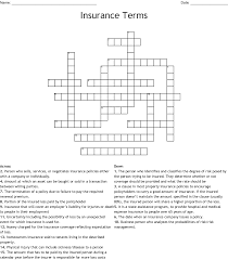 We think opined is the possible answer on this clue. Insurance Crosswords Word Searches Bingo Cards Wordmint