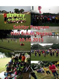 Perhimpunan (nyanyian lagu negaraku, negeri dan sekolah)8:30 pagi : Hari Sukan Negara Pdt Batu Gajah E Tanah Perak