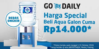 Kalau ditanya demikian, kita sudah tahu jawabannya. Beli Aqua Galon Di Go Daily Cuma Rp14 000 Jangan Kehabisan Godaily