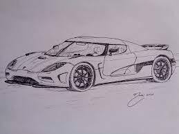 koenigsegg agera r dessin au marqueur par joan mane dessins stylo coloriage wweb pour enfants chenille
