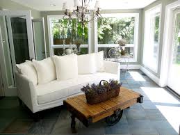 The huge open floor plan unites all the main living areas allowing you to see the great room fireplace from the kitchen and dining room. Cottage Style Sunrooms Hgtv