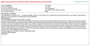 Maybe you would like to learn more about one of these? Safety Internship Application Letters