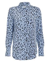 Emerson Leopard Button Front Shirt Women Shirt Design Button Front Shirt Ladies Blouse Designs