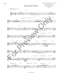 Play more, pay less with pass. Amazing Grace Flute Solo By John New J W Pepper Sheet Music