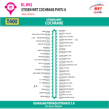 The town is served by the bandar tun razak lrt station on the sri petaling line of kuala lumpur's light rail transit system. Rapid Kl Here Are The Feeder Bus Routes For Mrt Tun Facebook