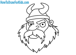 How To Draw A Viking Head For Kids This is a digital download and not an actual helmet! how to draw a viking head for kids