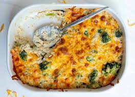 I did make the following changes from the recipe: Broccoli Cheese Rice Casserole Earthbound Farm