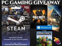 Once paid for, it will be activated and loaded with the value printed on the front of the card. Win A 50 Steam Gift Card By Prismatichub Steam Gift Card Gift Card Get Gift Cards