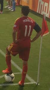 Javier Morales Waiting To Take The Corner Kick Rsl Realsaltlake Real Salt Lake Kicks Real Salt