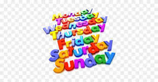 It is a great way to reinforce the learning. French Days Of The Week And Months Monday Tuesday Wednesday Days Of The Week Free Transparent Png Clipart Images Download