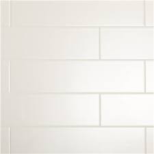 Simply mix this grout together for beautiful color consistent grout every time, no sealing required. Daltile Part Re15416hd1p2 Daltile Restore 4 In X 16 In Ceramic Bright White Subway Tile 13 20 Sq Ft Case Tile Home Depot Pro