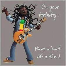 Bob Marley Birthday Card Bob Marley Birthday Happy Birthday Man Birthday Cards For Men