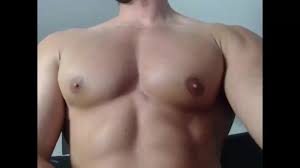 Male nipples & chest worship