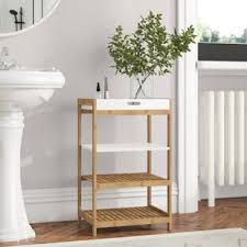 Ikea muskan regal weiß mit offenen ablagen so ist alles schnell. Badregal Zum Verlieben Wayfair De