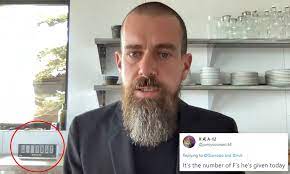 Twitter Ceo Jack Dorsey Continues Bitcoin Obsession Shows Off 399 Bitcoin Clock Daily Mail Online