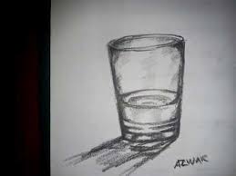 Kali ini kita akan membahas tentang cara menggambar wajah perempuan berjilbab dengan menggunakan pensil graphite atau pensil hitam. Gambar Gelas 3 Dimensi