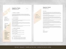 Cv templates find the perfect cv template. Modern Resume Template In Word Free Used To Tech