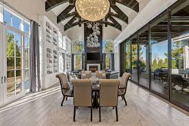 Get centerpieces for dining room tables today w/ drive up or pick up. A Traditional Fireplace And Crystal Chandelier Are Centerpieces Of The Formal Dining Room Iva Las Vegas Review Journal