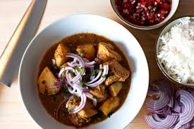 Beautiful on the outside and delicious on the inside, . Bloody Warm Today To Be Cooking But Worth It Mauritian Chicken Curry With Satini Pomme D Amour The Tomato Side Dish 9gag