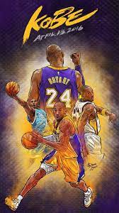 A kobe bryant wallpaper depicting his unquenchable thirst and incomparable potential. Kobe Cartoon Wallpapers Top Free Kobe Cartoon Backgrounds Wallpaperaccess