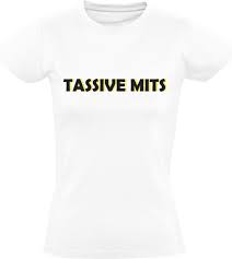 Tassive Mits Dames T-shirt | grapje | humor | grappig | bol.com