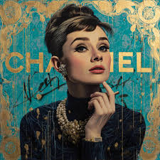 Marilyn Monroe Chanel Wall Art