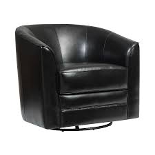 emerald home furnishings milo casual black faux leather accent chair lowes com emerald home furnishings black accent chair leather swivel chair