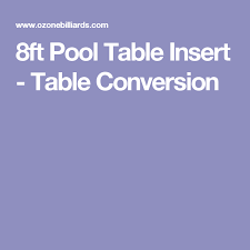 8ft Pool Table Insert Table Conversion 8ft Pool Table Pool Table Covers Pool Table