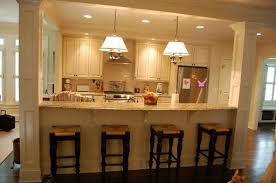 A range hood or downdraft unit ensures your cooking area is properly vented to the. Open Kitchen With Half Wall Hometalk Small Kitchen Remodel Gives Function And Space Open Kitchens Suits Working Couples Serve Ace