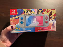 Nintendo Switch Lite Zacian Zamazenta Edition There Might Be Coffee