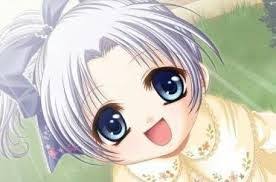 صور انمي اطفال 2015 Anime Blue Hair Anime Baby Anime